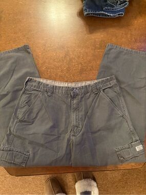 Wrangler Men's Slate Gray Cargo Pants